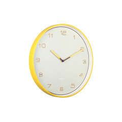 Nástenné hodiny Lined Numbers Karlsson KA6013BY, 40cm